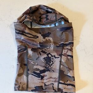 Under Armour Brown Camo Face/Neck Cover